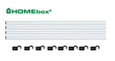 HOMEbox FixturePoles 120 mm, Ø22mm for Q120, Q240, R120 & R240