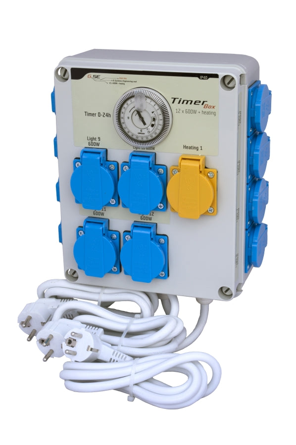 G-Systems Timer Box II 12x600W + heating