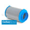 CarbonActive HomeLine Granulate Filter 300G, 300m3/h, Ø125mm