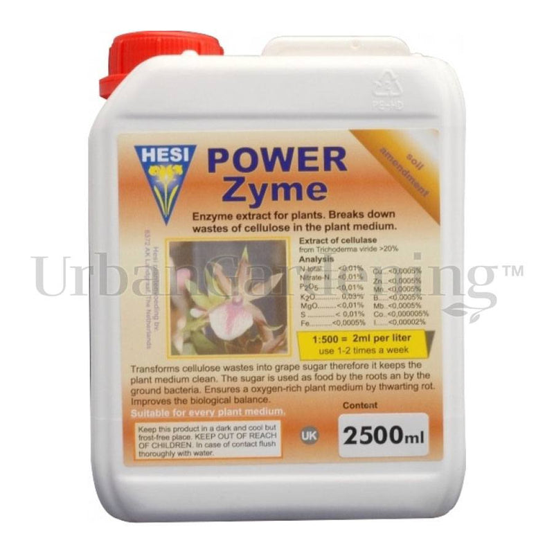 Hesi PowerZyme 1 Litro – Nutriente Enzimatico Per Piante, Stimola Radici E Assorbimento, Adatto A Tutti I Terreni Di Coltivazione